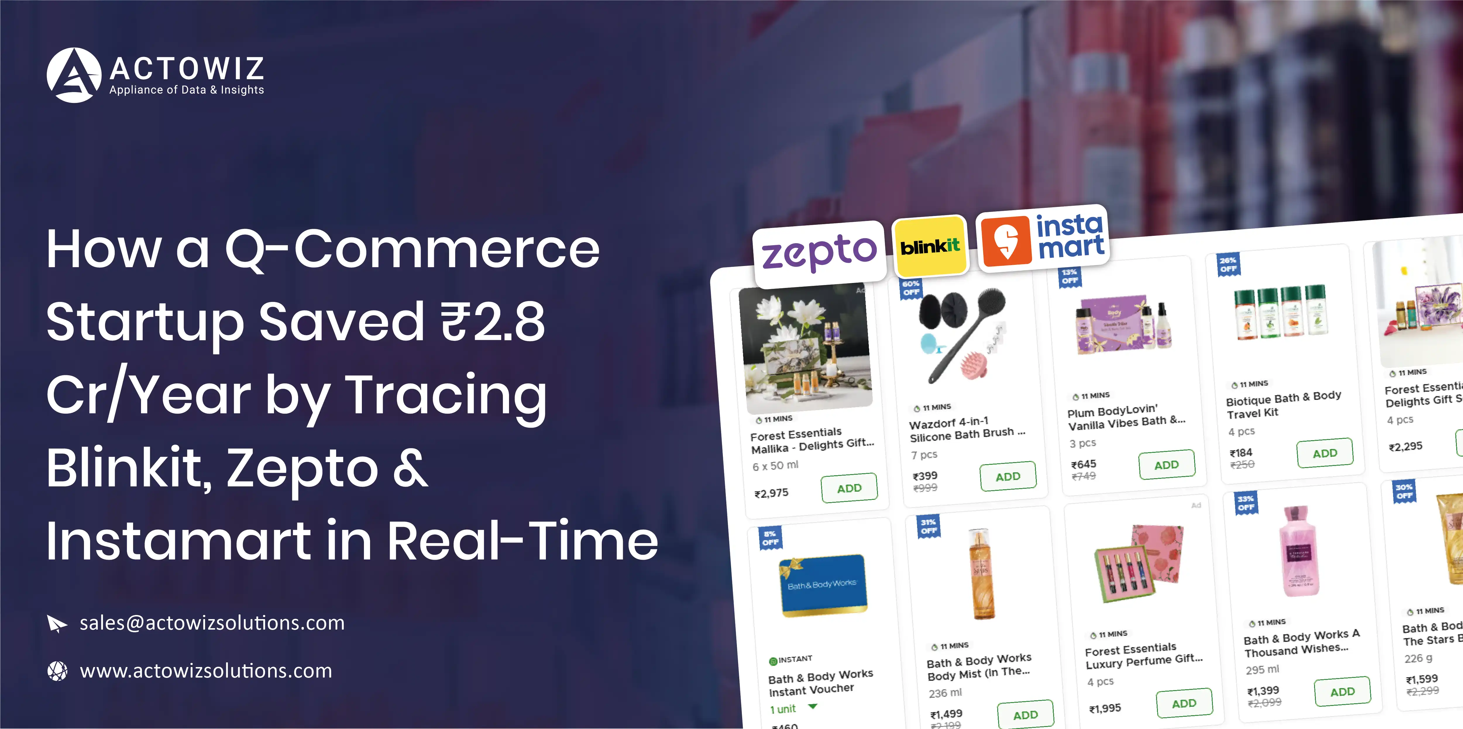 How a Q-Commerce Startup Saved ₹2.8 Cr